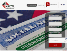 Tablet Screenshot of advokatbella.com